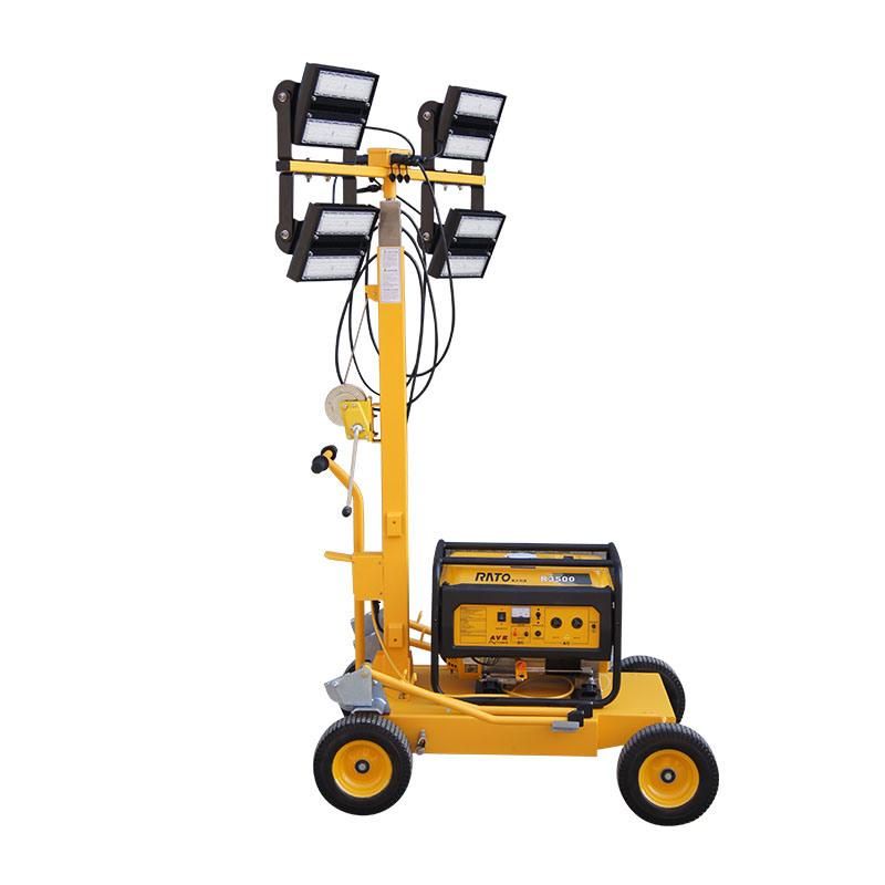 600W or 1000W LED balloon Light Tower with Digital Inverter Generator Portable