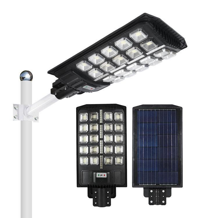 Yaye 2021 Hottest Sell Rador Sensor 200W/250W/300W All in One Solar LED Street Road Garden Light with 500PCS Stock Each Watt