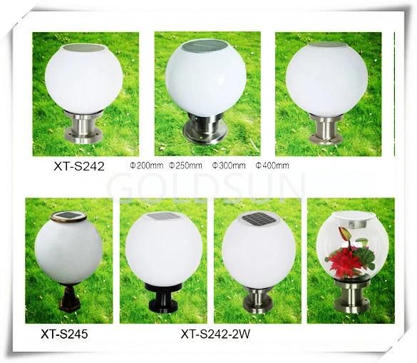 Chinese Solar LED Lawn Light/Lamp in Garden, Yard, Park