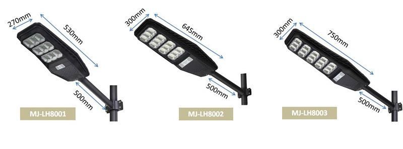 Outdoor Wateproof Motion Sensor LED Solar Street Lights for Communities