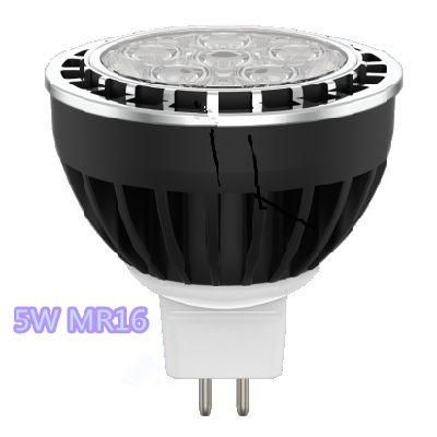 Low Voltage Enegy Saving 5W LED MR16 Spotlight for Landscape Lighting