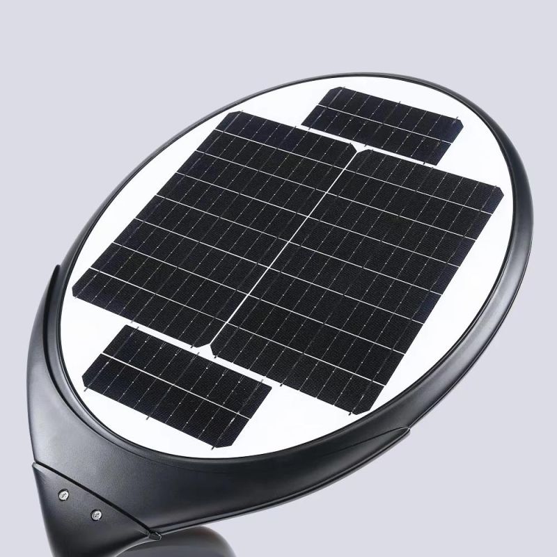 Factory Supply New 25W Solar Lights with Post for Outdoor Waterproof Park Garden Street