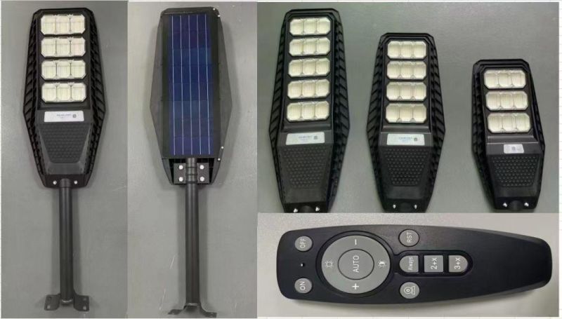 New ABS Outdoor Waterproof Good Price Solar LED Street Lamp with Remote Control