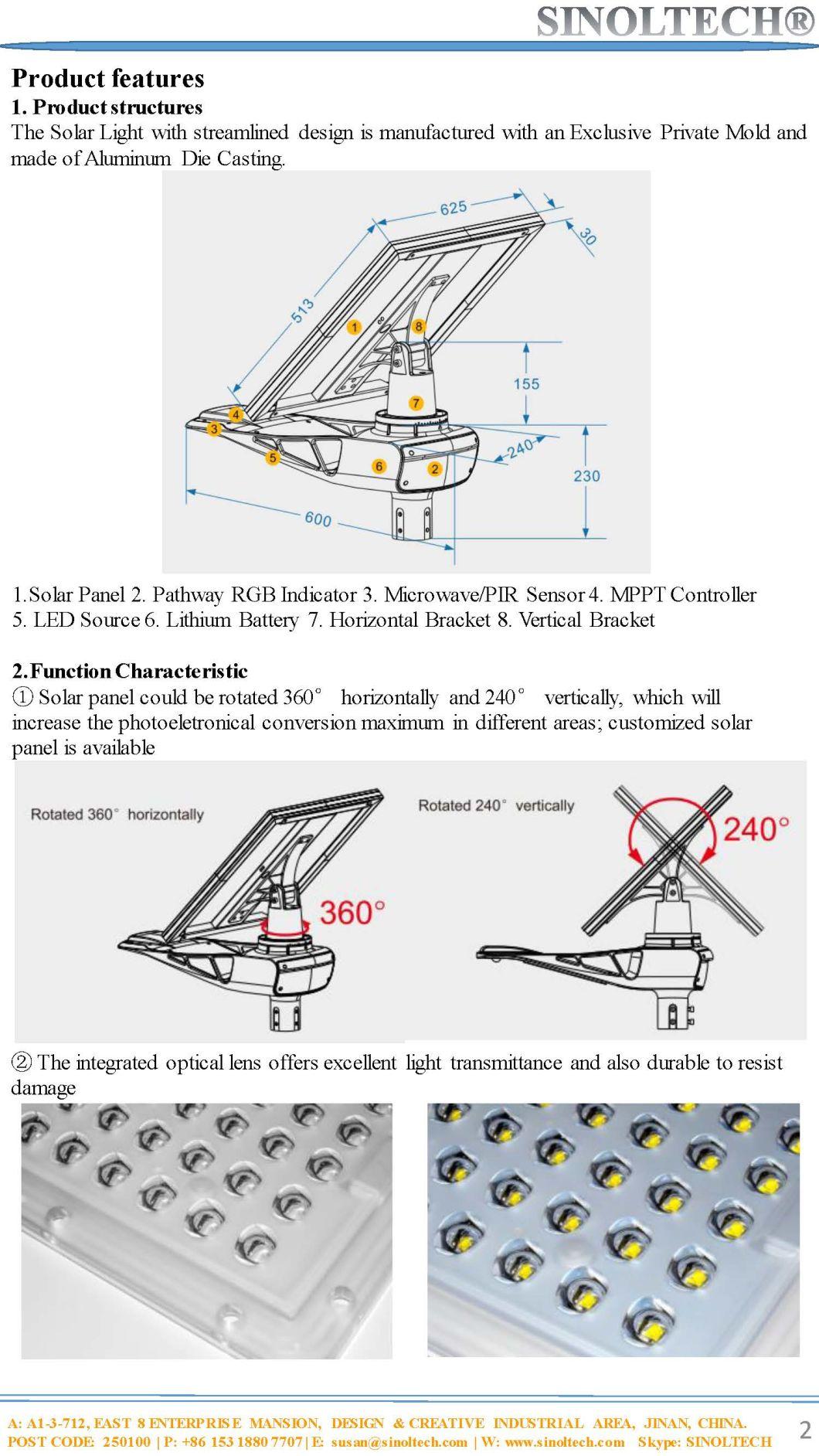 30W G03 Elite Split Solar Light (G03-30W)