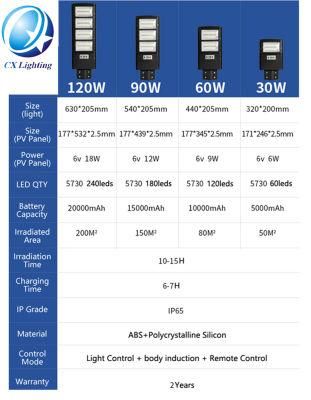 2 Years Warranty Outdoor Waterproof LED Garden Solarlight