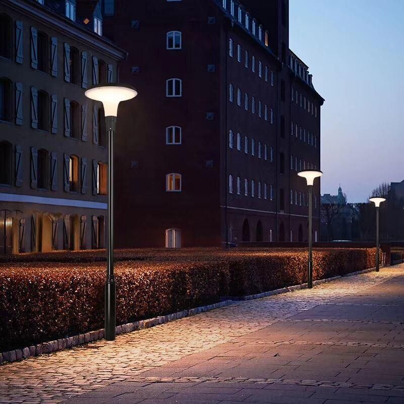 3000K Warm White Outdoor Yard LED Garden Solar Street Light 30W