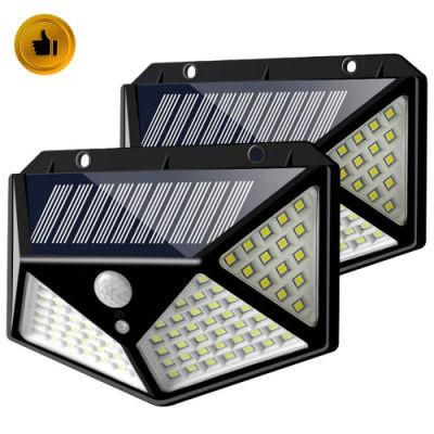 1000lm IP65 Waterproof Home LED Solar Light PIR Motion Sensor Outdoor Solar Security Wall Light