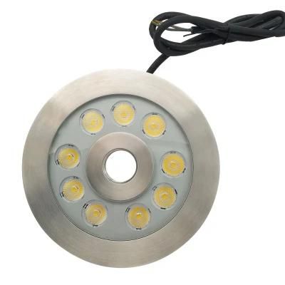 IP68 Waterproof 316 Stainless Steel RGB Multicolor 24VDC LED Fountain Light