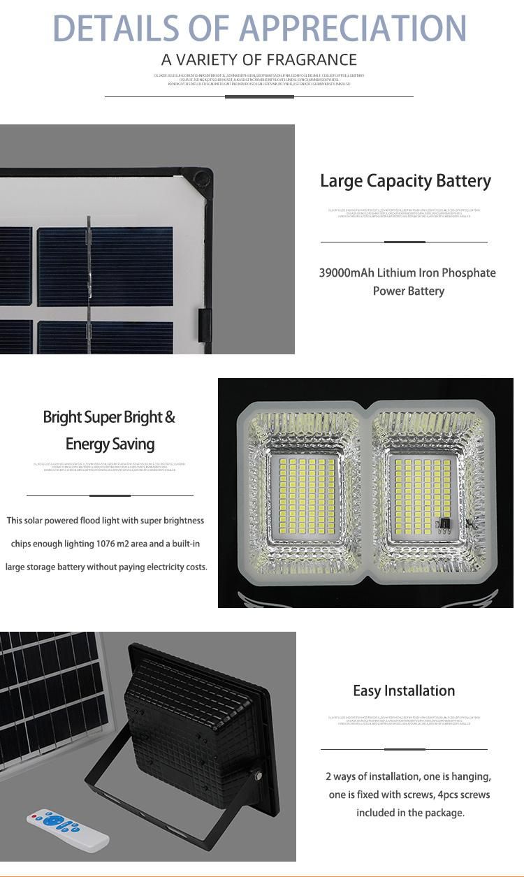 High Waterproof Stadium IP67 Solar Flood Lampwithprojector Sports Flood Light