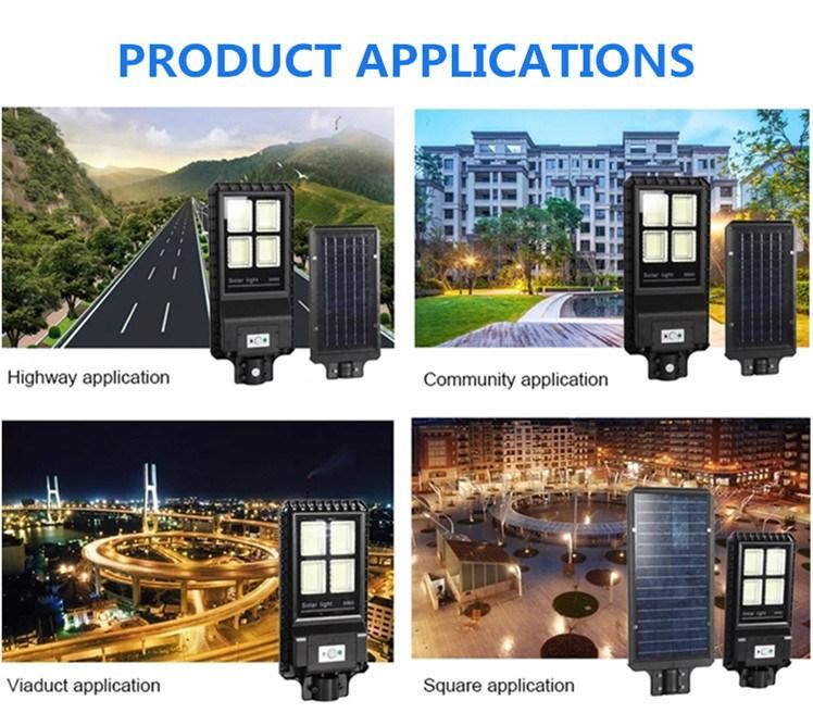 Ce RoHS Outdoor IP65 Household Yard Garden All in One Solar Powdered LED Street Light