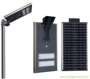 30W Outdoor Integrated Solar Powered LED Street Light All in One
