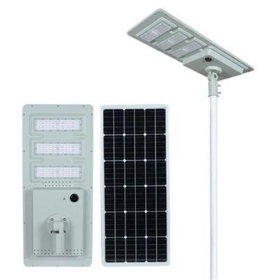 Energy Integrated Panel Waterproof IP65 Aluminum 80W All in One Outdoor LED Solar Street Light