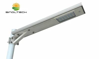 Narrow Design 18W LED Integrated Solar Street Lighting (SNSTY-218L)