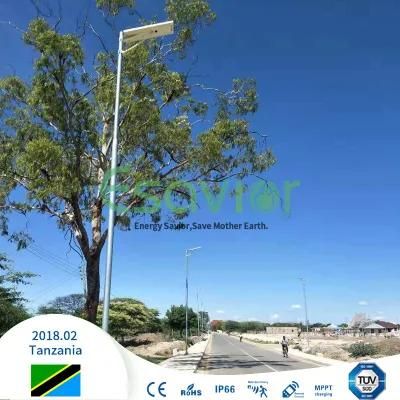 40W High Lithium IP66 Waterproof Solar Street Light