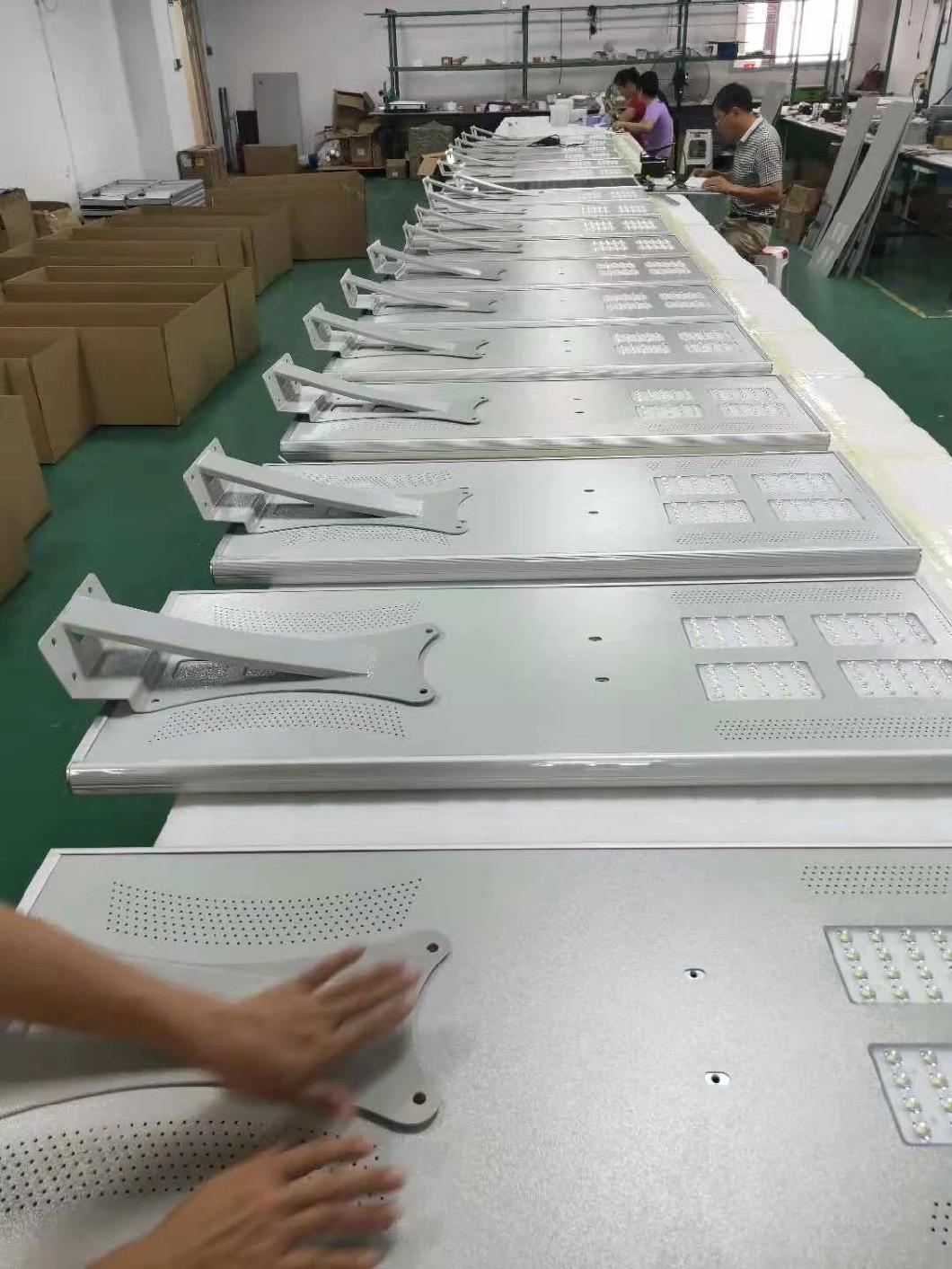 Super Brightness High Quality LED Integrated 80 W All in One LED Solar Street Light Outdoor