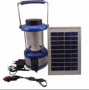36 Pieces LED Solar Camping Light with 3W Solar Panel, Can Charge for Cell Phone