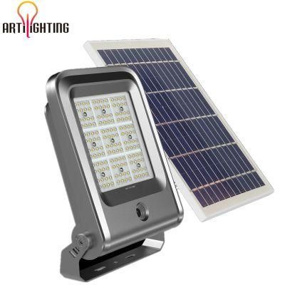 LED Security Flood Lights IP65 Waterproof Automatic Solar Powered Outdoor Lighting with Motion Sensor Camera for House Garden Backyard Wall