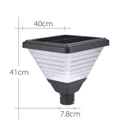 Outdoor Amazon Best Solar LED Garden Pillar Street Rock Lamp for Yard