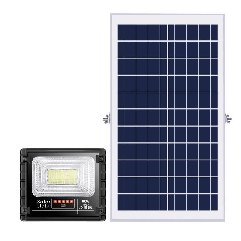 LED Lamp Garden Outdoor Security Waterproof Solar Flood Light 60W