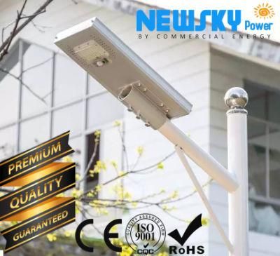 Wholesale Custom Design 50W All in One Intergrated Solar LED Street Light Competitive Price