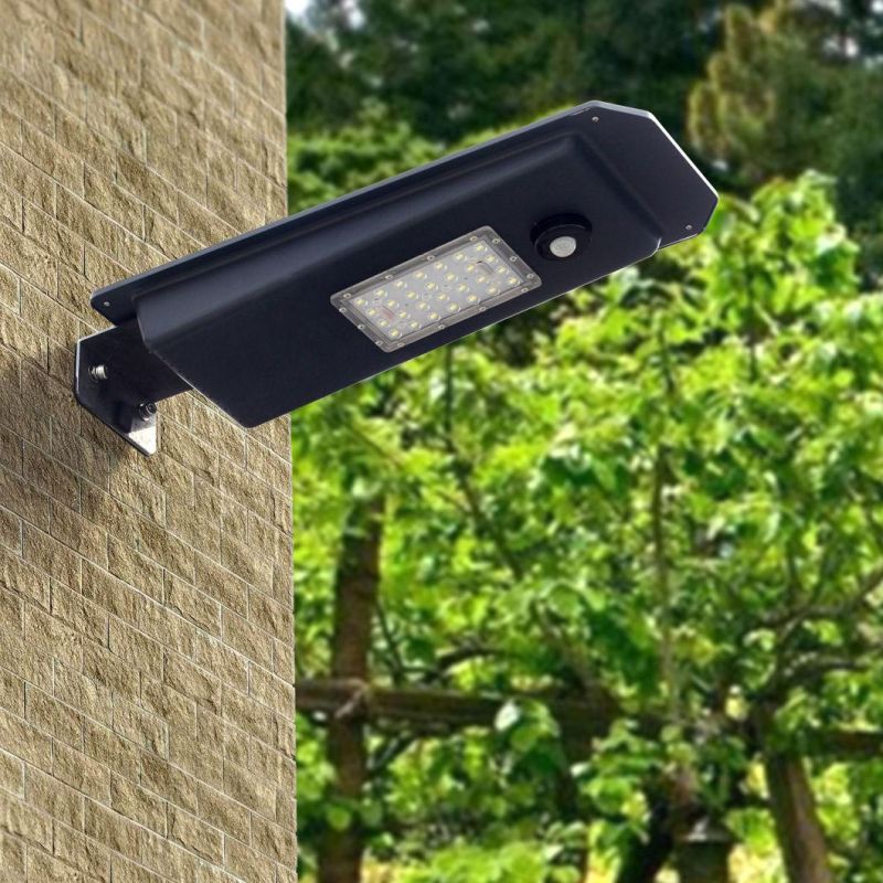 14W Waterproof LED Outdoor Solar Street/Road/Garden Light with Panel and Lithium Battery