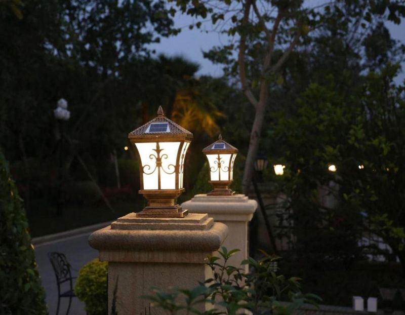 Energy Saving Solar Lamp Series Outdoor Solar Garden Fence Light for Garden