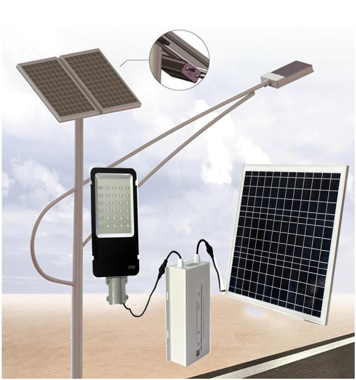 Ce RoHS 50W All in One Integrated LED Solar Street Light for Garden Public Lighting