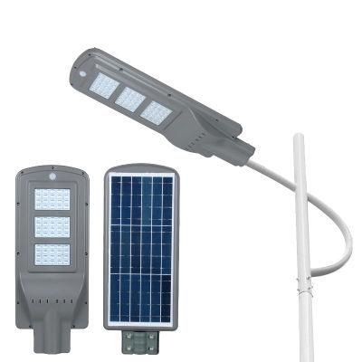 IP65 20W 40W 60W Sensor Integrated Solar Street Light