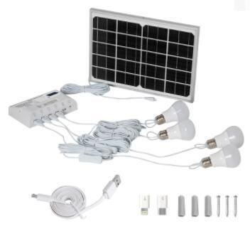 Portable off Grid Home Lighting Solar Camping Light Solar Power Kits Solar Energy System