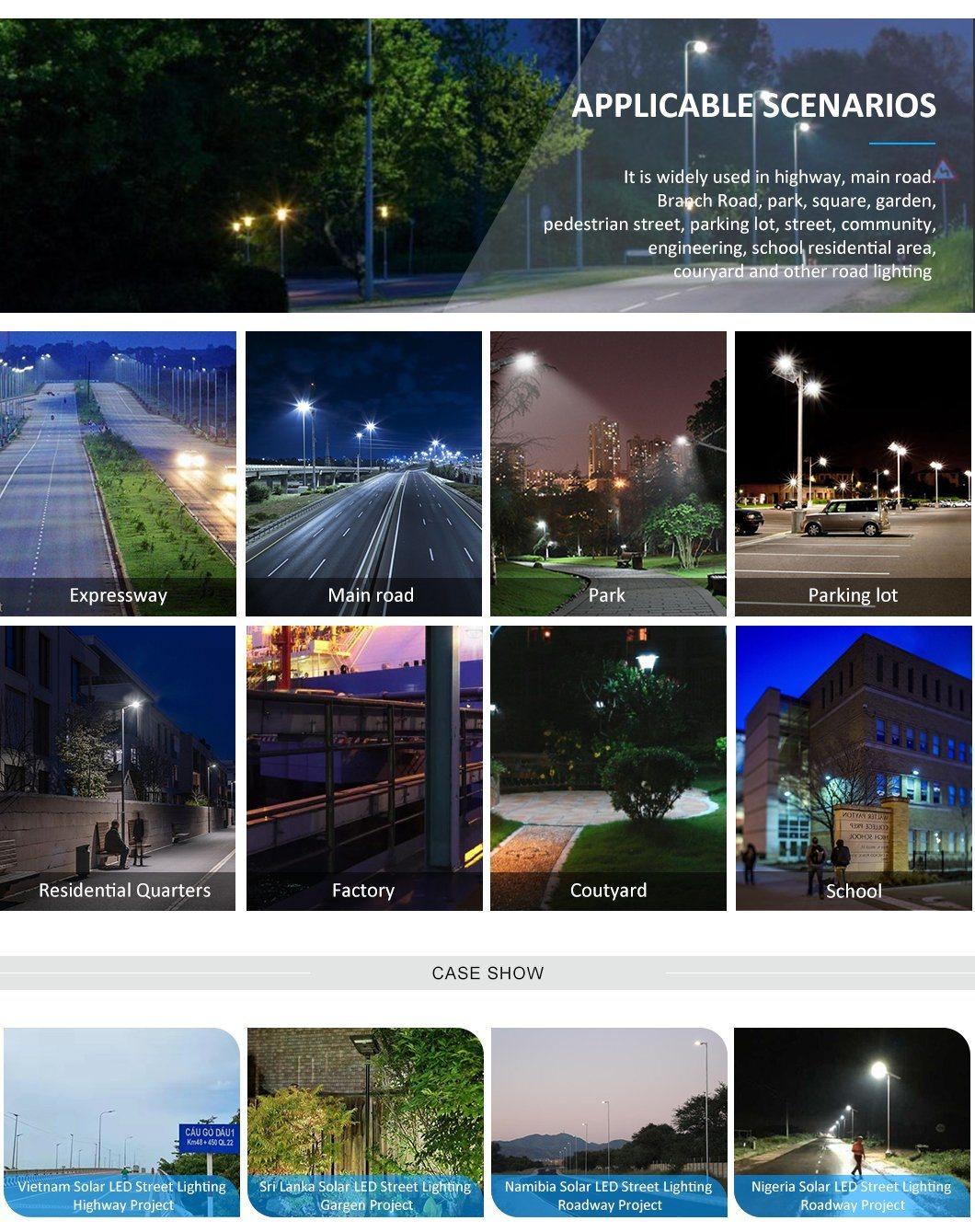 5years Warranty Outdoor 28LEDs Monocrystalline 2700~6000K 160~180lm/W Solar Street Light