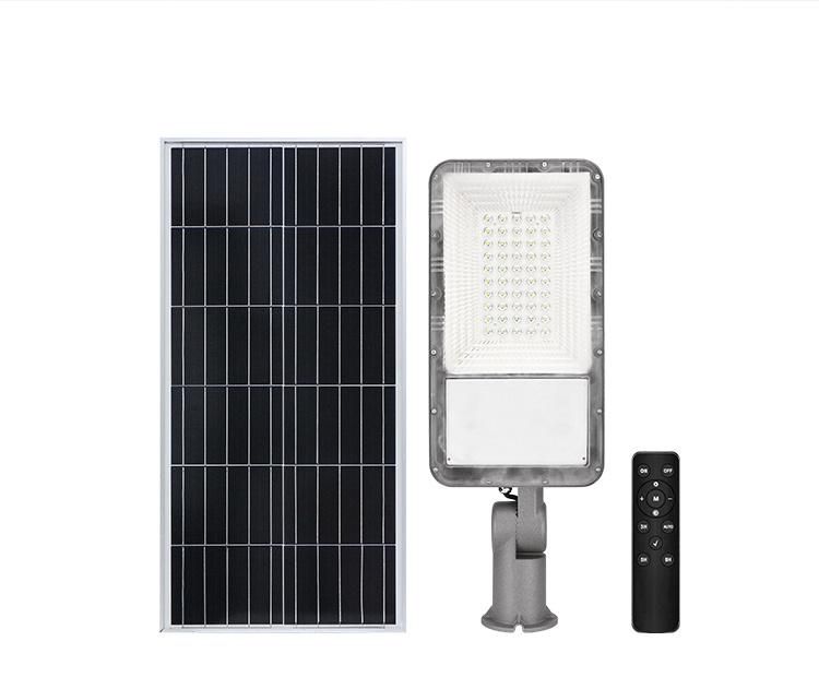 Waterproof Aluminum Alloy IP65 Wind 45000 Lumens High Power All in One LED Solar Street Light with Inbuilt Battery