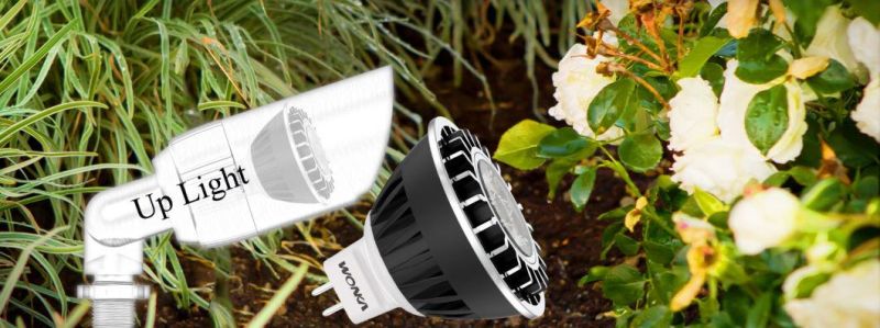 ETL Listed 2700K 4W LED MR16 Spotlight Bulbs for Landscape Lighting