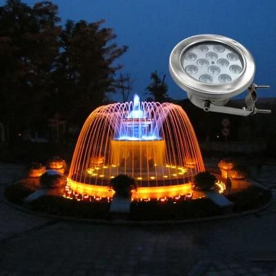 DMX512 Dimmable Purple 18W LED Underwater Light for Swimming Pool