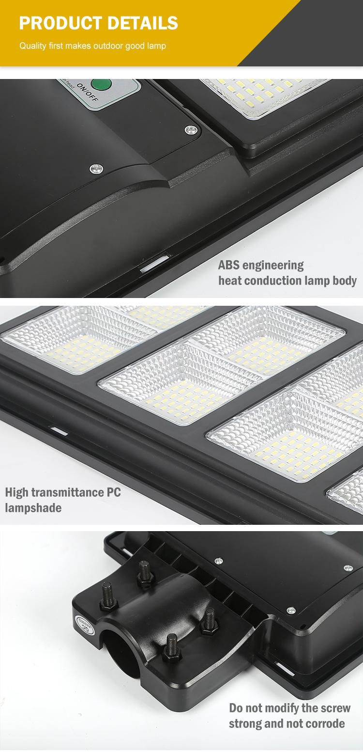 Factory Price Automatic Garden Outdoor SMD IP65 90W 120W All in One Solar LED Street Light