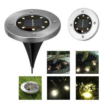 8LED Garden Solar Powered Solar Deck Lights