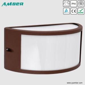 Sand Brown Color Outdoor Bulkhead Light with Opal PC Diffuser