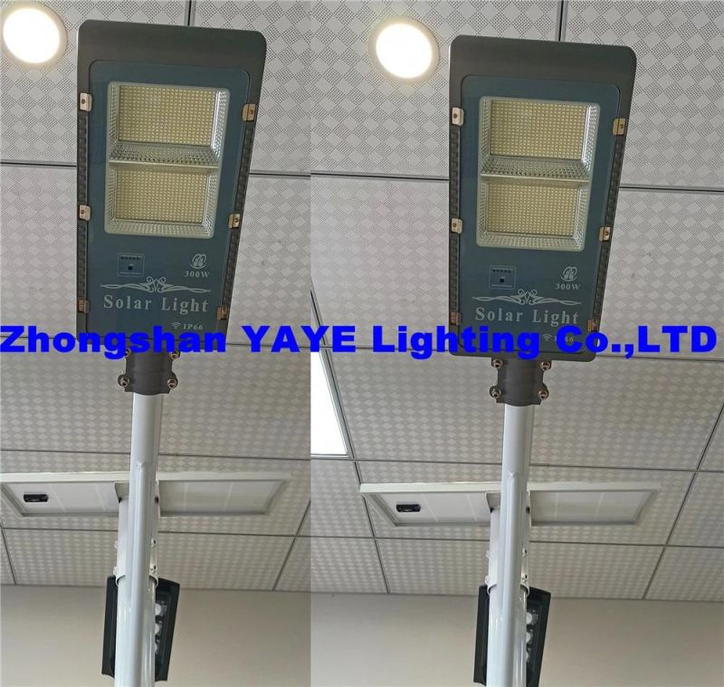 Yaye 18 Best Sell 50W/80W/100W/150W/200W/300W Solar LED Street Road Lighting /Solar LED Garden Lighting