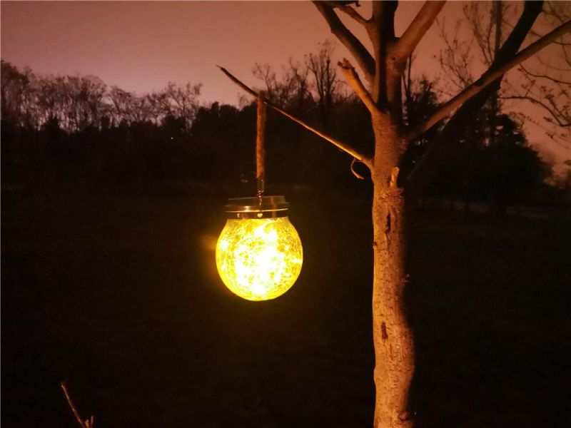 Outdoor Waterproof Wholesale Price Solar Hanging Lamp for Garden Windowsill Patio Trees