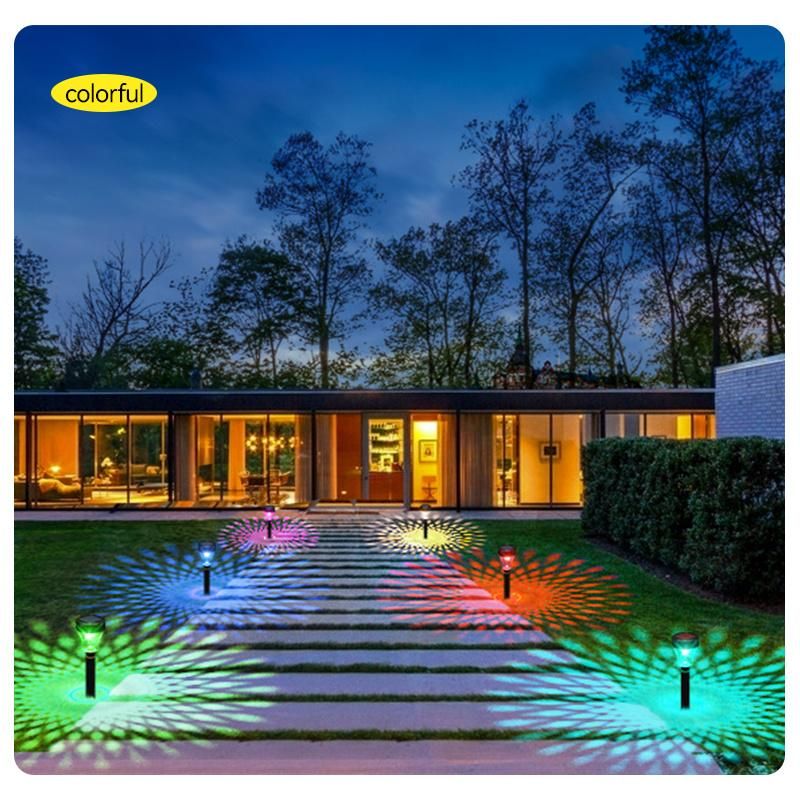 Waterproof Outdoor Landscape LED Solar Lawn Light for Pathway Garden Decor