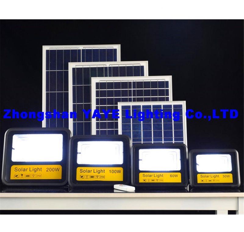 Yaye Hot Sell 300W Solar LED Road Light Lamp Manufacturer (Available Watts: 300W/200W/150W/100W/80W/50W)