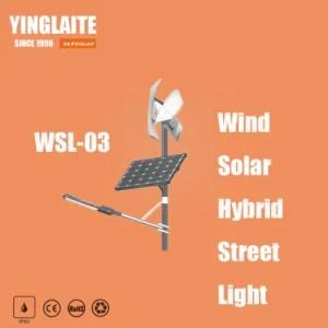 High Lumens Bridgelux CREE 9m Pole 120W Wind Solar Hybrid LED Street Light