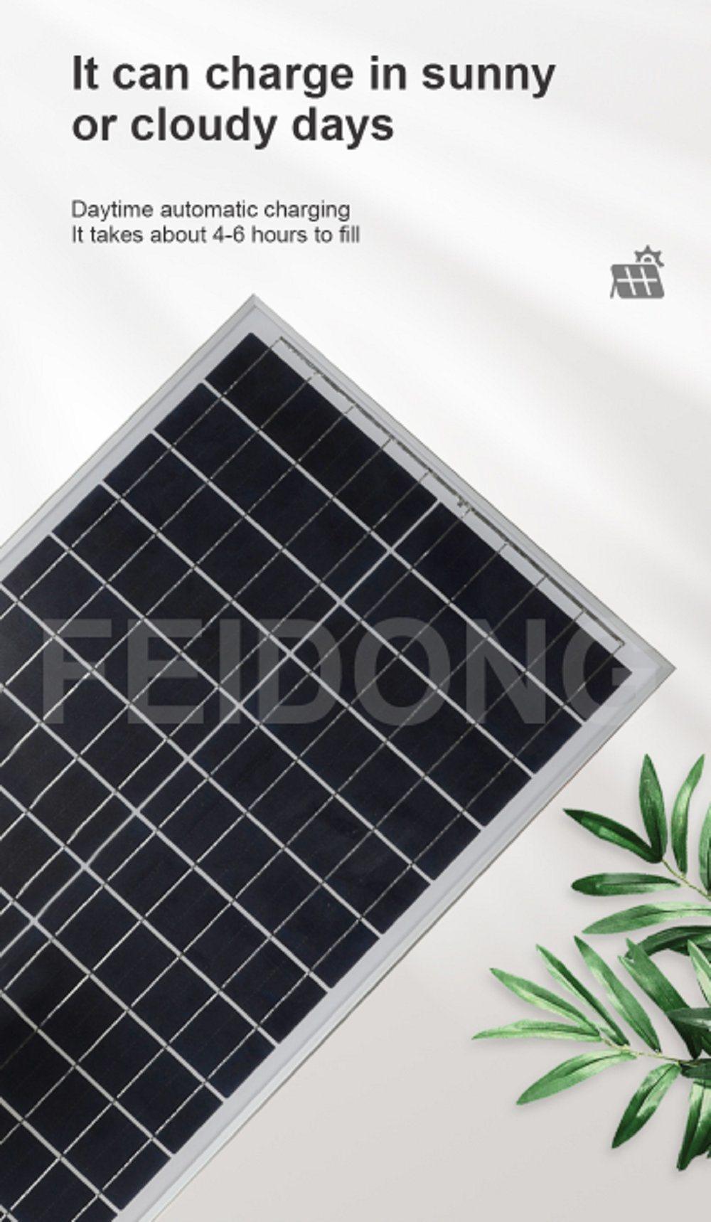 High Quality Floodlight Industrial Waterproof IP66 Outdoor Solar Reflector LED Garden Solar Flood Light