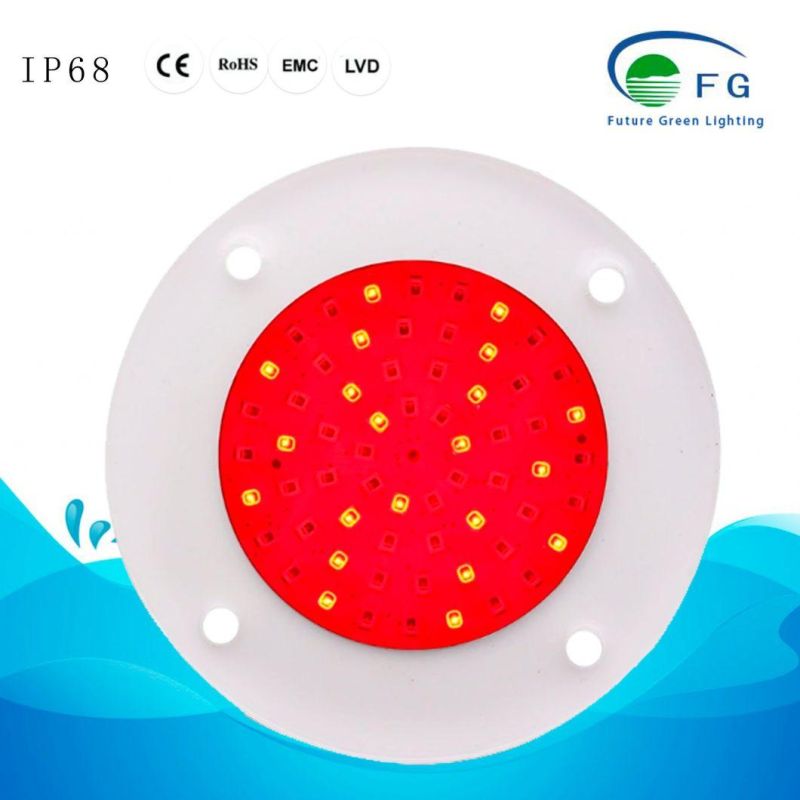 Latest Round/Square Soft Resin Filled Flexible LED Underwater Swimming Pool Light