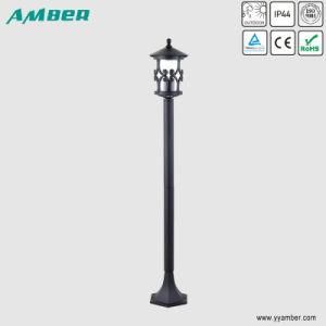 Black Finisded 1m Height Outdoor Garden Light with Ce