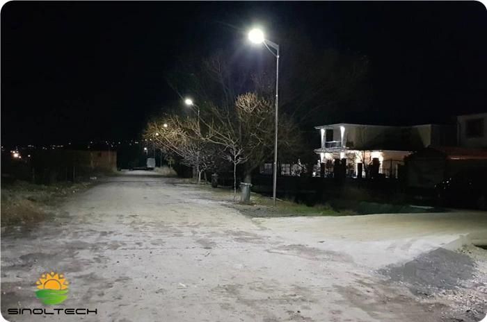 Commercial Grade 50W LED Solar Powered Street Lighting Systems (SNSTY-250)