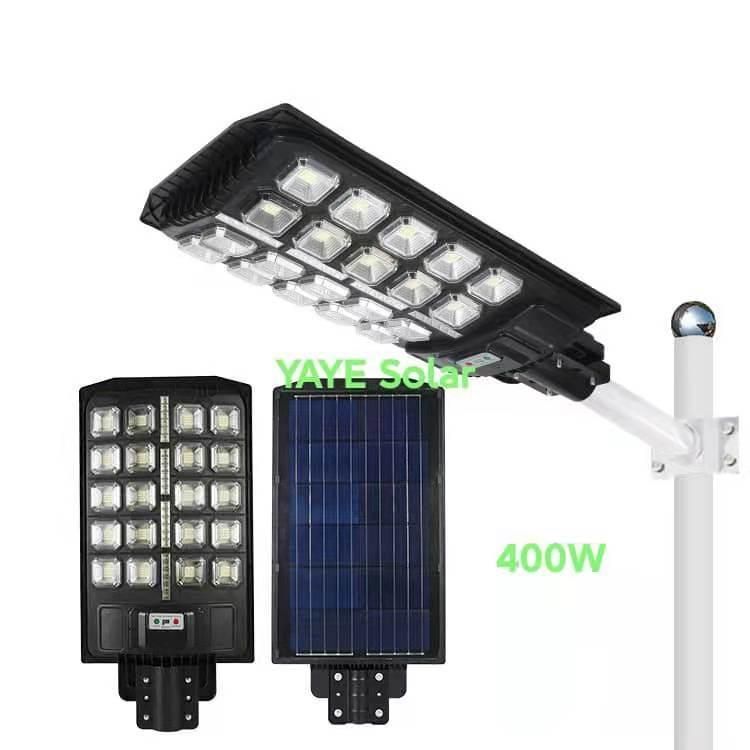 Yaye Manufacturer1000W/800W/600W/500W/400W/300W/200W/150W/120W/100W/Solar LED Road Wall Garden Street Light with Radar Sensor/Remote Controller/1000PCS Stock