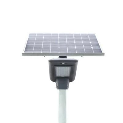 50W Garden Solar LED Pole Light with LiFePO4 Battery