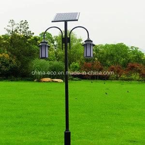 Solar Lamp for Garden with Double Arms