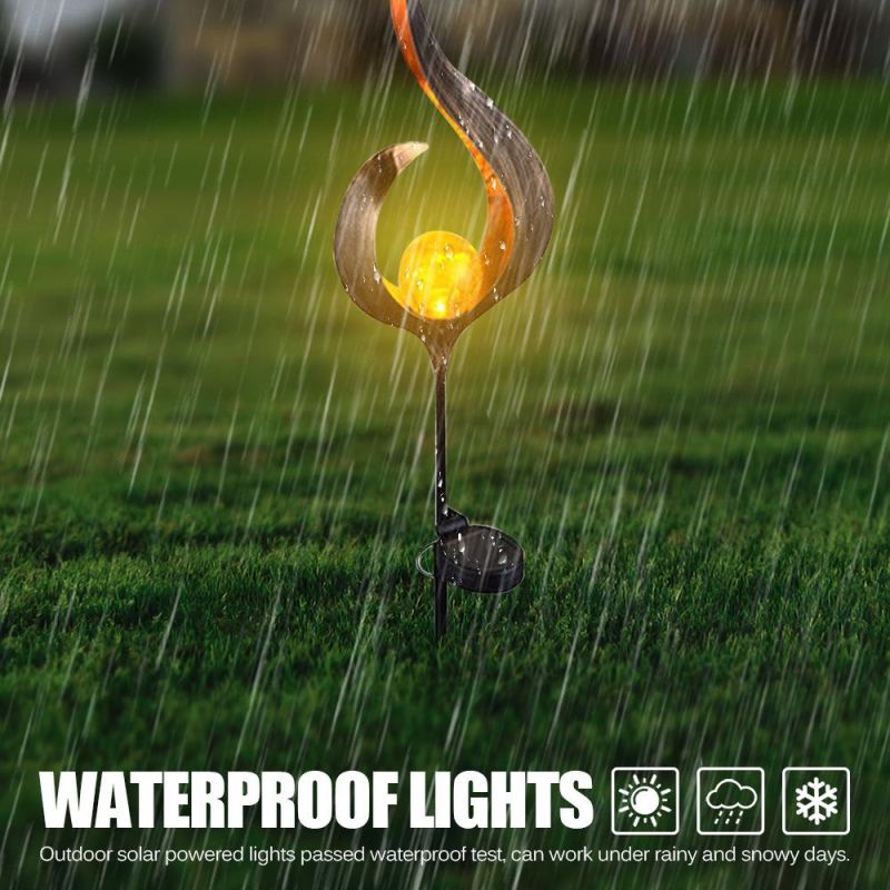 Waterproof Landscape LED Solar Flame Light