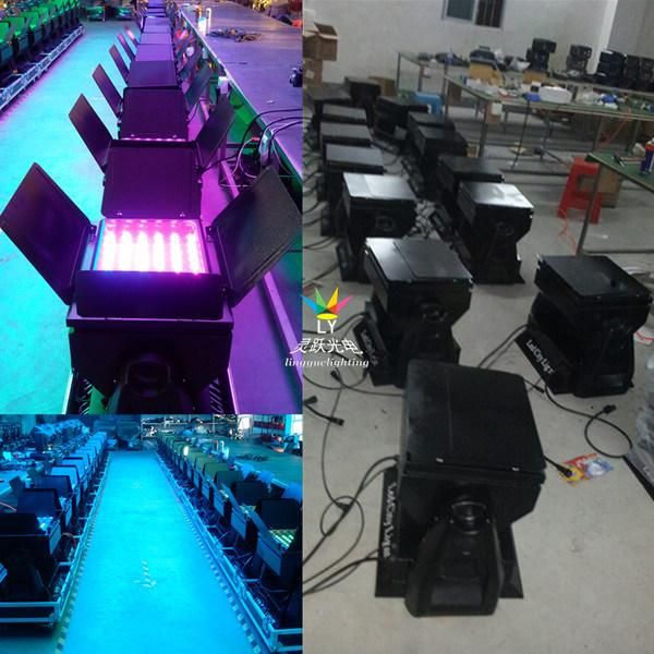 180X3w RGBW Waterproof LED City Color Outdoor Light
